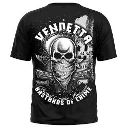 Vendetta Inc. Männer Shirt Bastards of Crime schwarz 1199 (as3, Alpha, m, Regular, Regular) von Vendetta Inc.