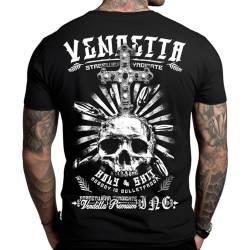 Vendetta Inc. Männer Shirt Bulletproof schwarz 1197 (as3, Alpha, m, Regular, Regular) von Vendetta Inc.