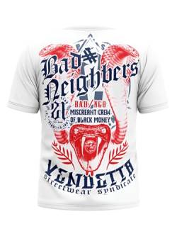 Vendetta Inc. Shirt Bad Nightbers weiß 1186 Männer T Shirt Sport,Freizeit (XL) von Vendetta Inc.