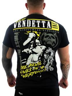Vendetta Inc. Shirt First Blood schwarz 1162 Männer T Shirt Sport,Freizeit (5XL) von Vendetta Inc.