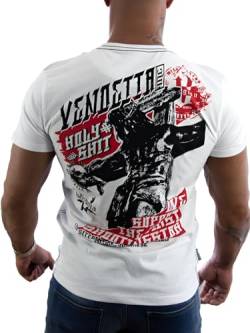 Vendetta Inc. Shirt Ive Support weiß 1185 Männer T-Shirt Sport,Freizeit (M) von Vendetta Inc.