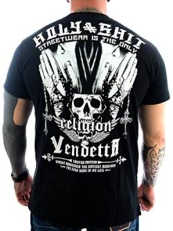 Vendetta Inc. Shirt Religion Männer Tshirt schwarz Freizeit VD-1172 (5XL) von Vendetta Inc.