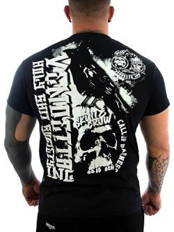 Vendetta Inc. Shirt Skull Crow schwarz 1167 Männer T Shirt Freizeit Sport (5XL) von Vendetta Inc.