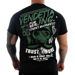 Vendetta Inc. Shirt for Real schwarz 1165 Männer T Shirt Sport, Freizeit (3XL) von Vendetta Inc.