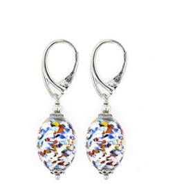 Venetiaurum – Ohrstecker für Damen mit perlen aus echtem Muranoglas und sterling-silber 92 von Venetiaurum