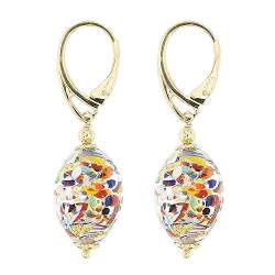 Venetiaurum – Ohrstecker für Damen mit perlen aus echtem Muranoglas und sterling-silber 925 von Venetiaurum