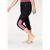 Große Größen: Leggings, schwarz-pink, Gr.44-58 von Venice Beach LM