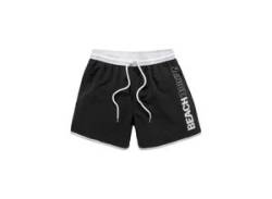 Badeshorts VENICE BEACH "Bo" Gr. L (52), N-Gr, schwarz Herren Badehosen Badeshorts von Venice Beach