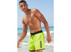 Badeshorts VENICE BEACH "Bo" Gr. XL (54/56), N-Gr, grün (limette) Herren Badehosen Badeshorts von Venice Beach