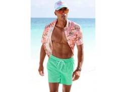 Badeshorts VENICE BEACH Gr. XXL (58/60), N-Gr, grün (mint) Herren Badehosen Badeshorts von Venice Beach