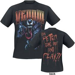 Venom (Marvel) Peter Come Out Männer T-Shirt schwarz XL 100% Baumwolle Fan-Merch, Filme von Venom (Marvel)