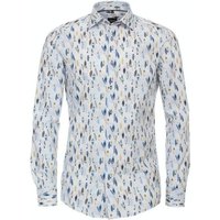 VENTI Blusenshirt Kent Modern Fit, 100 blau von Venti