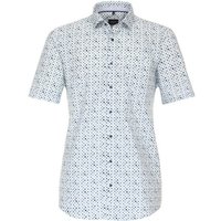 VENTI Businesshemd VENTI Businesshemd Kurzarm Print Modern Fit von Venti