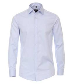 Venti Businesshemd Uni Modern Fit Hellblau 39 von Venti