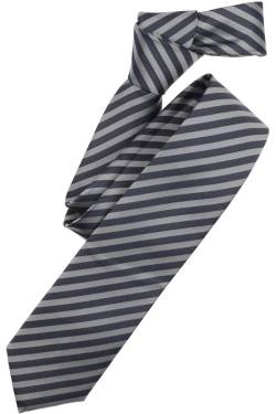 Venti Krawatte silber, Gestreift von Venti