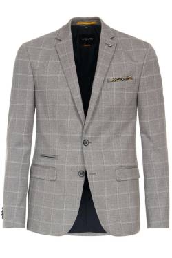 Venti Modern Fit Blazer grau, Kariert von Venti