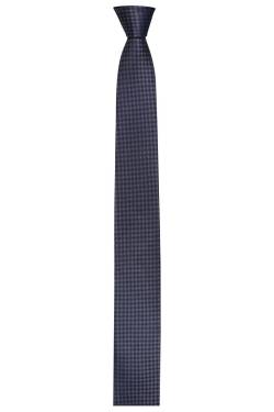 Venti Slim Krawatte Krawatte anthrazit, Gemustert von Venti