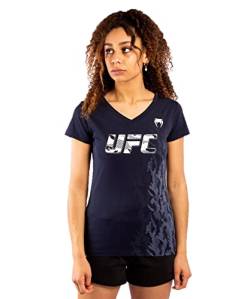 Venum Damen UFC Authentic Fight Week T-Shirt, Marineblau, XS von Venum