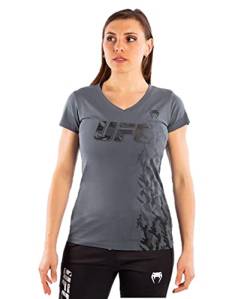 Venum Damen UFC Authentic Fight Week T-Shirt, grau, S von Venum