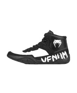 Venum Elite Wrestling-Schuhe - Schwarz/Weiß - 37 von Venum