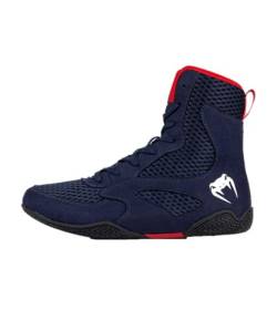 Venum Herren Contender Boxschuhe, Marineblau/Rot von Venum