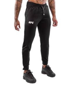 Venum Herren UFC Authentic Fight Night Walkout-Hose Sweatpants, schwarz, Large von Venum