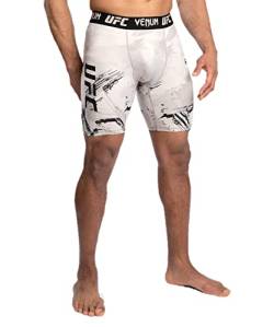 Venum Herren UFC Authentic Fight Week 2.0 Vale Tudo Shorts, Schwarz/Sand, XL von Venum