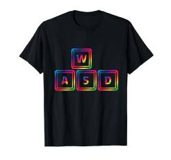 WASD Keyboard Moving Keys Cool Gaming Christmas Gift T-Shirt von VepaDesigns Gaming