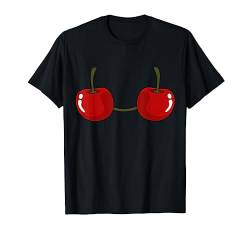 Kirsche Bra Kostüm Süßes Lustiges Gemüse Halloween Geschenk T-Shirt von VepaDesigns Lustige Halloween Geschenk Idee Witzig