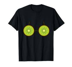 Kiwi Bra Kostüm Nettes Frucht Halloween Geschenk T-Shirt von VepaDesigns Lustige Halloween Geschenk Idee Witzig
