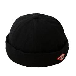 Kinder Docker Cap Cotton Vermieter Cap Süße Kinder Melon Hat Mode Randlosen Hut All-Match-freizeithüte Für Kinder von Vepoty