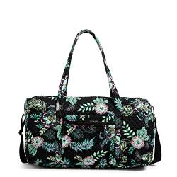Vera Bradley Damen-Reisetasche aus Baumwolle, Island Garden – recycelte Baumwolle, Einheitsgröße von Vera Bradley