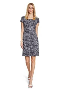 Vera Mont Vera Mont Damen 4535/4091 Kleid, Dark Blue/Cream, 42 von Vera Mont Vera Mont