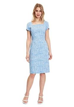 Vera Mont Vera Mont Damen 4535/4091 Kleid, Light Blue/Cream, 42 von Vera Mont Vera Mont