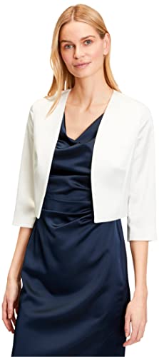 Vera Mont Damen 0059/4822 Bolero, Weiß (Offwhite 1014), (Herstellergröße: 42) von Vera Mont