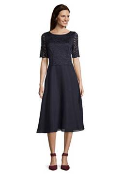 Vera Mont Damen 0113/4825 Partykleid, Blau (Night Sky 8541), (Herstellergröße: 40) von Vera Mont