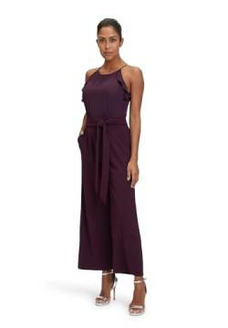 Vera Mont Damen 0180/4867 Overall, Shiny Aubergine, 34 von Vera Mont