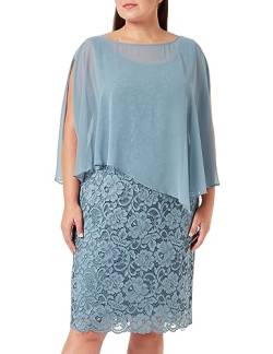 Vera Mont Damen 0273/4817 Kleid, Bluish Grey, 52 EU von Vera Mont