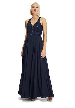 Vera Mont Damen Abendkleid mit Pailletten Night Sky,34 von Vera Mont