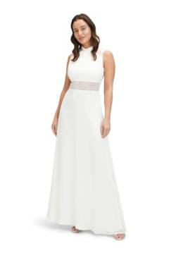 Vera Mont Damen Abendkleid rückenfrei Ivory White,40 von Vera Mont