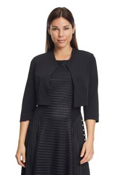 Vera Mont Damen Bolero-Jacke figurbetont Schwarz,38 von Vera Mont