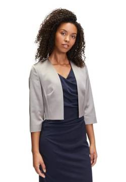 Vera Mont Damen Bolero-Jacke mit Kellerfalten Smoky Taupe,48 von Vera Mont