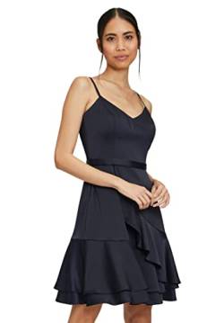 Vera Mont Damen Cocktailkleid mit Volant Night Sky,36 von Vera Mont