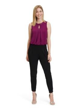 Vera Mont Vera Mont Damen 0012/4835 Overalls, Patch Black/Purple, 44 von Vera Mont