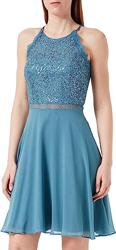 Vera Mont Vera Mont Damen 0181/4825 Kleid, Smoky Teal, 32 von Vera Mont