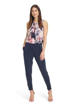 Vera Mont Vera Mont Damen 0220/4816 Overalls, Rosé/Dark Blue, 46 von Vera Mont