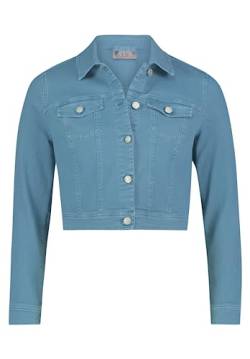 Vera Mont Vera Mont Damen 8662/4088 Jeansjacke, Smoky Teal, 44 von Vera Mont