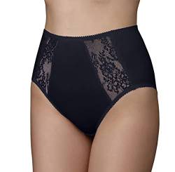 Verally 3er Pack Taillenslip high-Waist | mit breiter, weicher Spitze | hohe Taille | Unterwäsche Damen, Unterhose | Dessous, Lingerie | von Verally