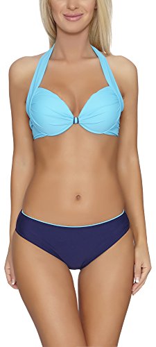 Verano Damen Bikini 1L2SS31 (Blau/Marineblau, 44) von Verano