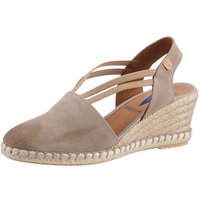 VERBENAS Maika Mahon Sandalette, Sommerschuh, Sandale, Keilabsatz, mit Jutebesatz von Verbenas